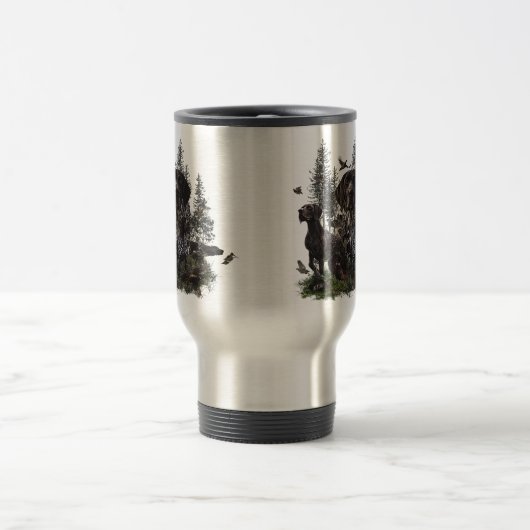 Duitse Shorthaired Pointer Reisbeker (Center)