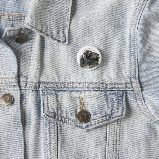 Duitse Shorthaired Pointer Ronde Button 3,2 Cm (In situ)