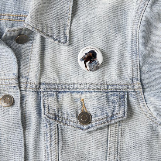 Duitse Shorthaired Pointer Ronde Button 3,2 Cm (In situ)