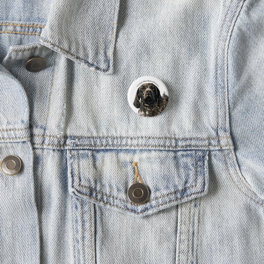 Duitse Shorthaired Pointer Ronde Button 3,2 Cm (In situ)