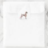 Duitse Shorthaired Pointer Ronde Sticker (Tas)