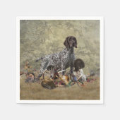 Duitse Shorthaired Pointer Servet (Voorkant)