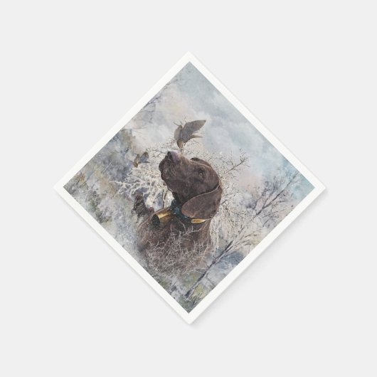 Duitse Shorthaired Pointer Servet (Hoek)