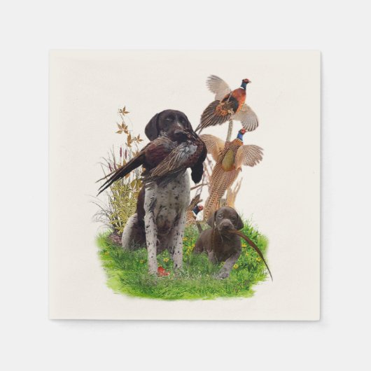 Duitse Shorthaired Pointer Servet (Voorkant)