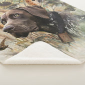 Duitse Shorthaired Pointer Sherpa Deken (3/4)