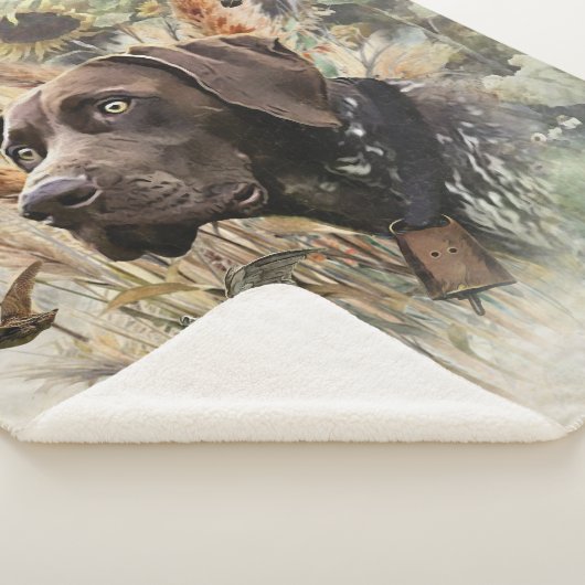 Duitse Shorthaired Pointer Sherpa Deken (3/4)