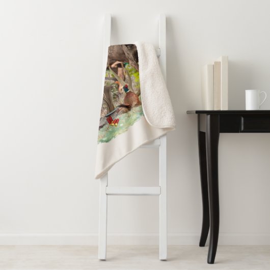 Duitse Shorthaired Pointer Sherpa Deken (In situ)