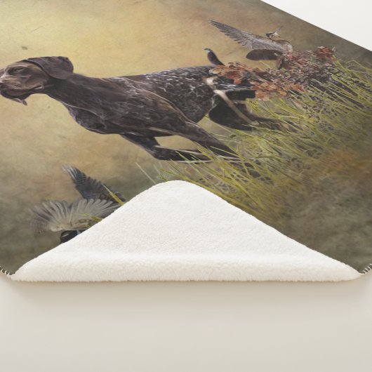 Duitse Shorthaired Pointer Sherpa Deken (3/4)