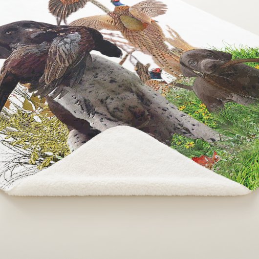 Duitse Shorthaired Pointer Sherpa Deken (3/4)