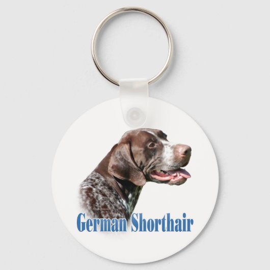 Duitse Shorthaired Pointer Sleutelhanger (Voorkant)