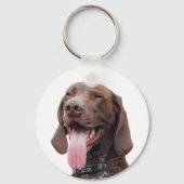 Duitse shorthaired Pointer-sleutelring Sleutelhanger (Voorkant)