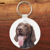 Duitse shorthaired Pointer-sleutelring Sleutelhanger (Voorkant)