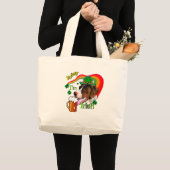 Duitse Shorthaired Pointer St Pattys Grote Tote Bag (Voorkant (product))