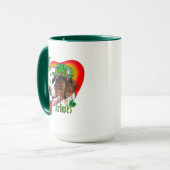 Duitse Shorthaired Pointer St Pattys Mok (Voorkant links)