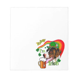 Duitse Shorthaired Pointer St Pattys Notitieblok