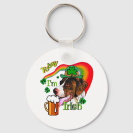 Duitse Shorthaired Pointer St Pattys Sleutelhanger