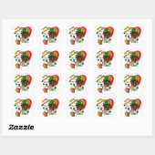 Duitse Shorthaired Pointer St Pattys Vierkante Sticker (Vel)