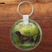 Duitse Shorthaired Pointer,SZANTA van Nemrod's Sleutelhanger (Voorkant)