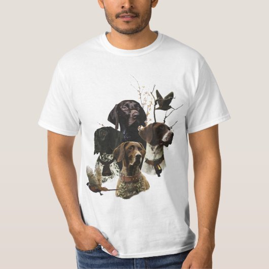 Duitse Shorthaired Pointer T-shirt (Voorkant)