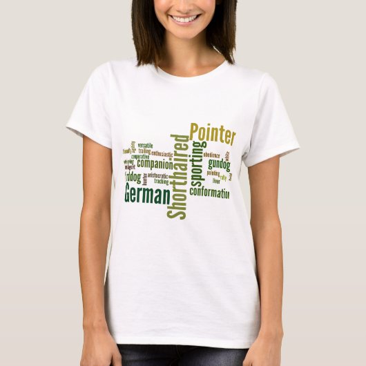 Duitse Shorthaired Pointer T-shirt (Voorkant)