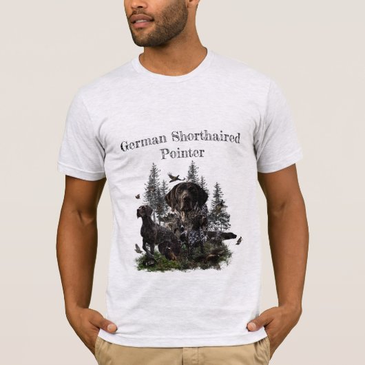 Duitse Shorthaired Pointer T-shirt (Voorkant)