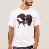 Duitse Shorthaired Pointer T-shirt (Voorkant)