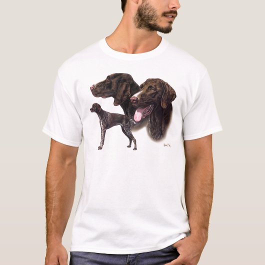 Duitse Shorthaired Pointer T-shirt (Voorkant)