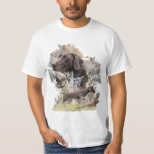 Duitse Shorthaired Pointer T-shirt (Voorkant)