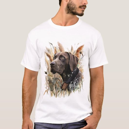 Duitse Shorthaired Pointer T-shirt (Voorkant)