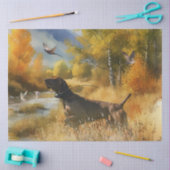 Duitse Shorthaired Pointer Tissuepapier (Craft)