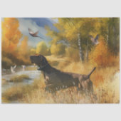 Duitse Shorthaired Pointer Tissuepapier (Voorkant)