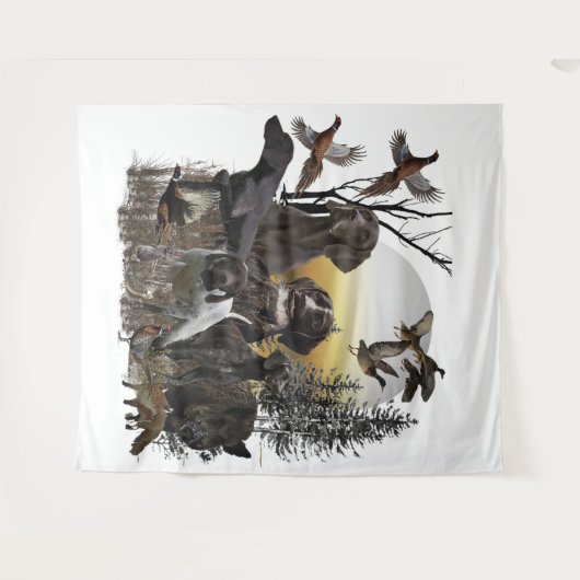 Duitse Shorthaired Pointer Wandkleed (Voorkant (horizontaal))