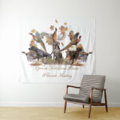 Duitse Shorthaired Pointer Wandkleed (In Situ (horizontaal))