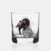 Duitse Shorthaired Pointer Whisky Glas (Voorkant)