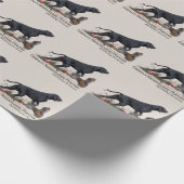 Duitse Shorthaired Pointer, ZACHAR Tapestry Poster Cadeaupapier (Hoek)