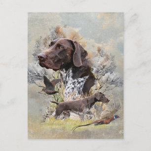 Duitse Shorthaired Pointers Briefkaart
