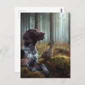 Duitse Shorthaired Pointers Briefkaart (Voorkant / Achterkant)