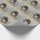 Duitse Shorthaired Pointers Cadeaupapier (Hoek)