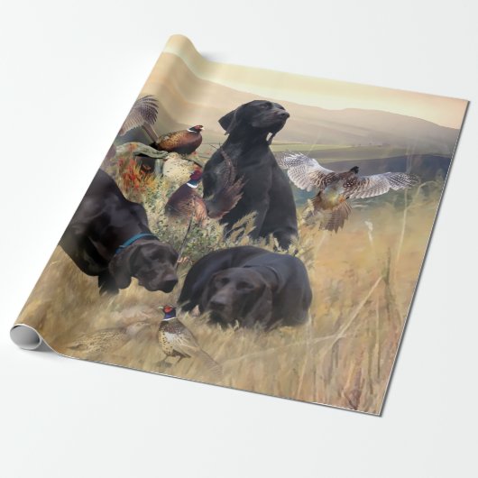 Duitse Shorthaired Pointers Cadeaupapier (Uitgerold)