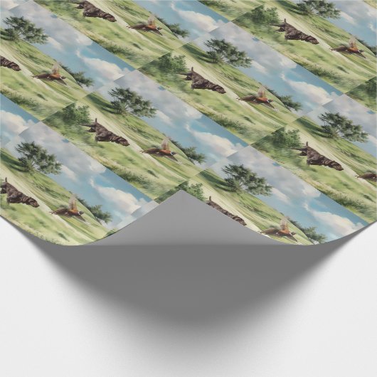 Duitse Shorthaired Pointers Cadeaupapier (Hoek)