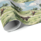 Duitse Shorthaired Pointers Cadeaupapier (Rol Hoek)