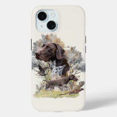 Duitse Shorthaired Pointers Case-Mate iPhone Case (Achterkant)