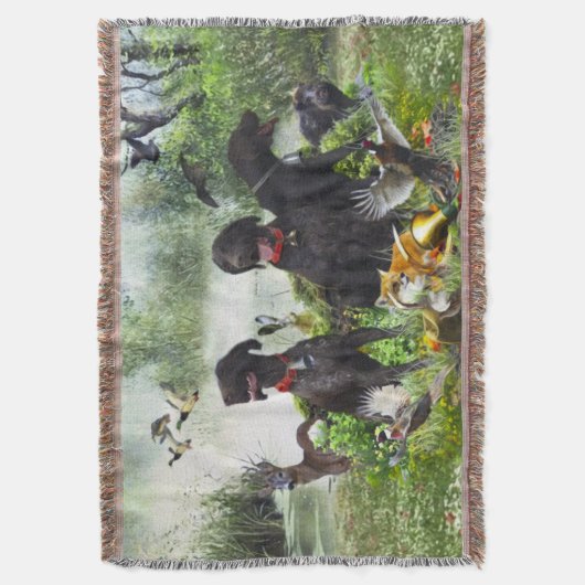 Duitse Shorthaired Pointers Deken (Voorkant Verticaal)