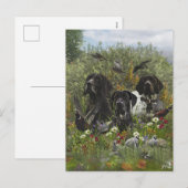 Duitse Shorthaired Pointers Feestdagenkaart (Voorkant / Achterkant)