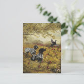 Duitse Shorthaired Pointers Feestdagenkaart (Staand voorkant)