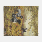 Duitse Shorthaired Pointers Fleece Deken (Voorkant (Horizontaal))