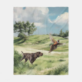 Duitse Shorthaired Pointers Fleece Deken
