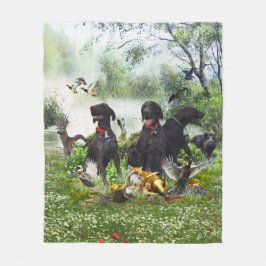 Duitse Shorthaired Pointers Fleece Deken