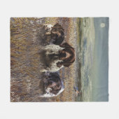 Duitse Shorthaired Pointers Fleece Deken (Voorkant (Horizontaal))