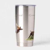 Duitse Shorthaired Pointers Geïsoleerde Drinkbeker (Links)